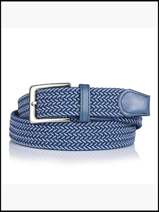 Elastic Braided Belt, 1 3/8\